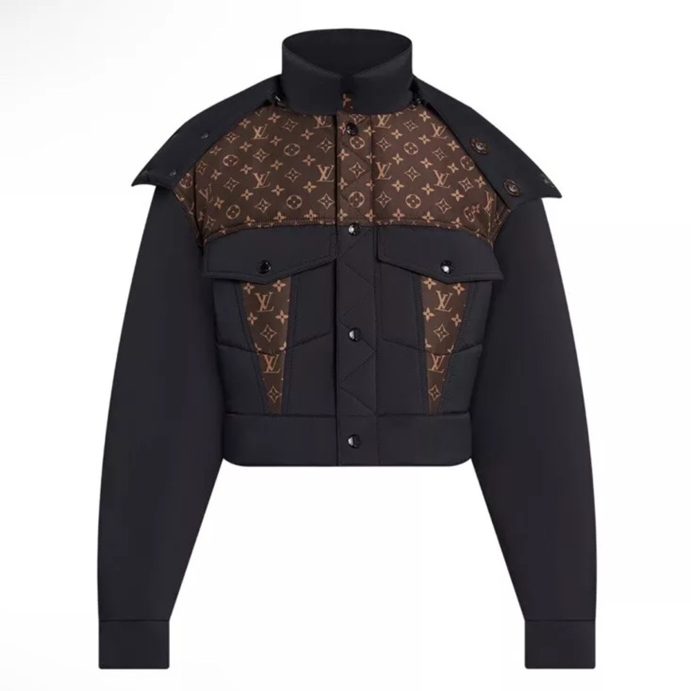 Louis Vuitton Cropped Monogram Jacket